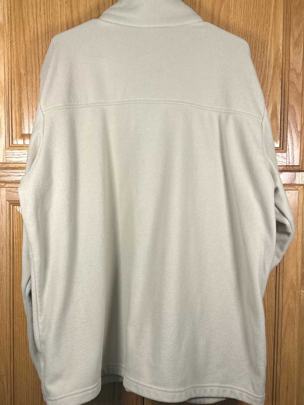 Columbia Light Beige Full-Zip Fleece Jacket - Picture 7 of 8